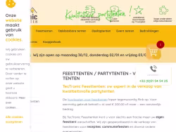 Tectronic-feesttenten