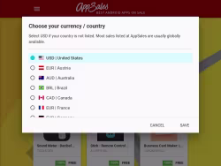 App-sales