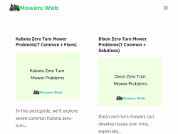 Mowersweb
