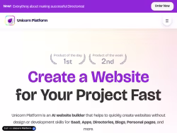 Unicornplatform