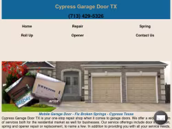 Cypressgaragedoortx
