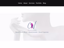 Charlottewilkesbeautywriter logo