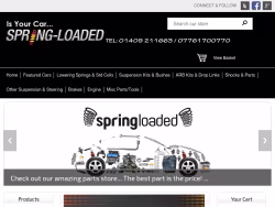 Spring-loaded