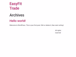 Easyfittrade
