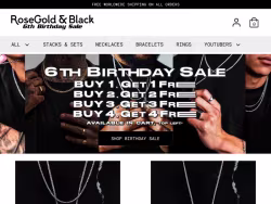Rosegoldandblack