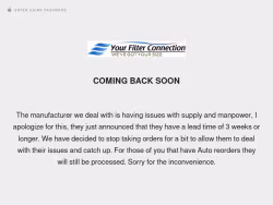 Yourfilterconnection