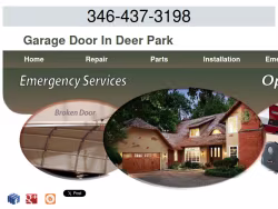 Garagedoorindeerpark