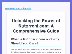 Nutorrent
