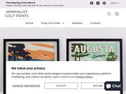 Minimalistgolfprints