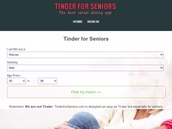 Tinderforseniors