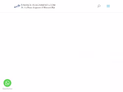 Finance-assignments