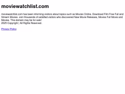 Moviewatchlist