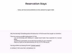 Reservationstays