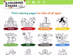 Topcoloringpages