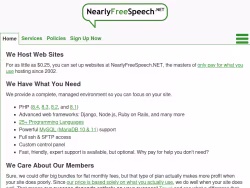 Nearlyfreespeech