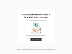 Nomorefakefriends