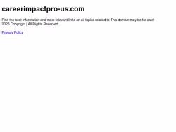 Careerimpactpro-us