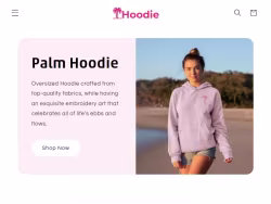 Pinkpalmhoodie