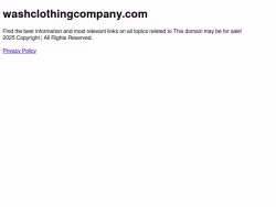Washclothingcompany