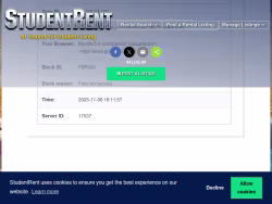 Studentrent