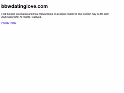Bbwdatinglove