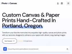 Photo-to-canvas