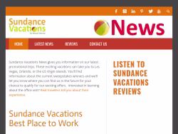 Sundancevacationsnews