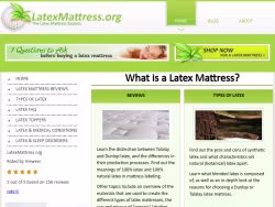 Latexmattress