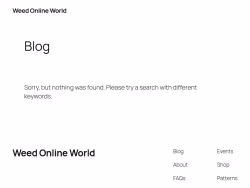 Weedonlineworld