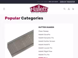 Hallettguttercover