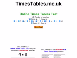 Timestables