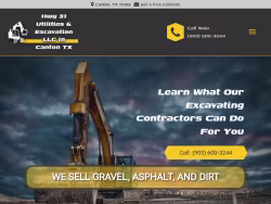 Excavatingsvccantontx