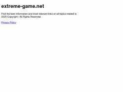 Extreme-game