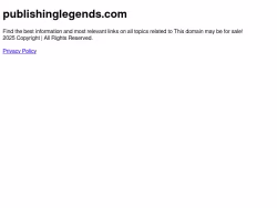 Publishinglegends