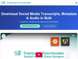 Transcriptdownloader