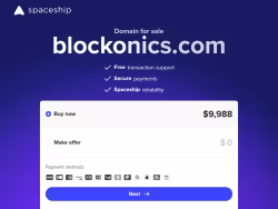 Blockonics