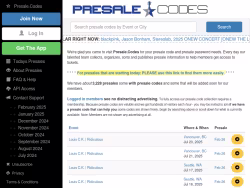 Presale