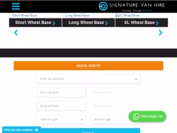 Signaturevanhire