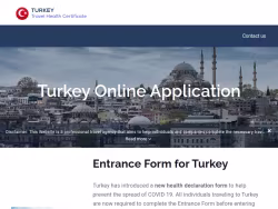 Entranceformturkey