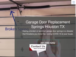 Garagedoorreplacementsprings