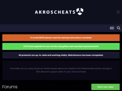 Akroscheats