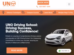 Unodrivingschool logo