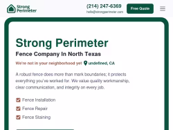 Strongperimeter