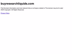 Buyresearchliquids logo