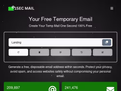 1sec-mail