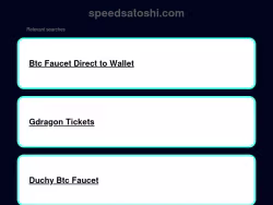 Speedsatoshi