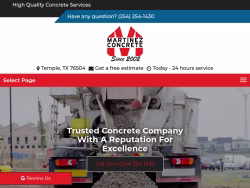 Concretecontractortemple