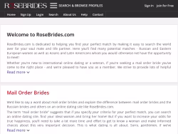 Rosebrides