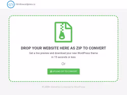 Htmltowordpress