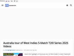 Crichighlightsvidz